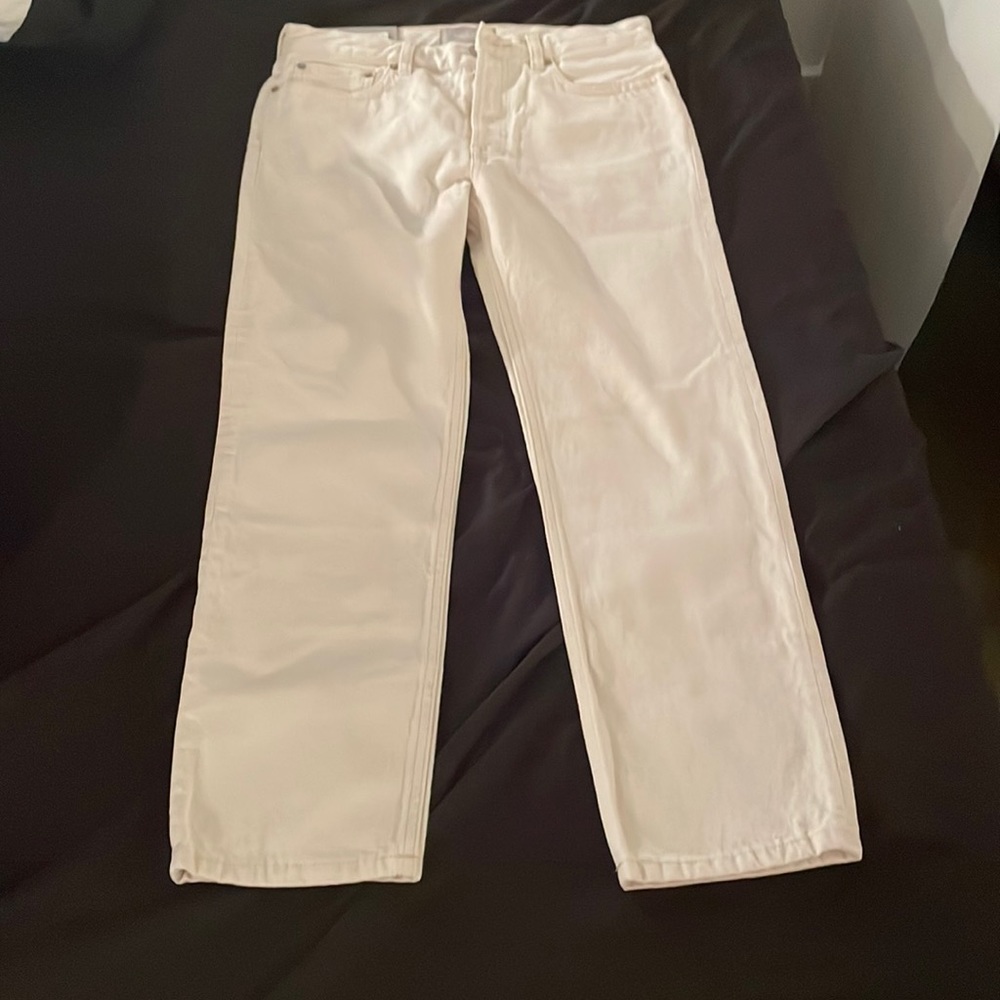 Everlane Rigid Slouch Jean Midrise 26 Regular White NWT